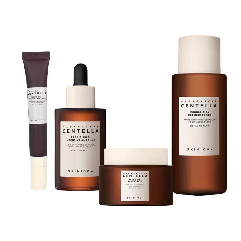 Luxury Skincare Brands - SKIN1004 Centella Probio-Cica Intensiv-Ampullen- & Creme-Set